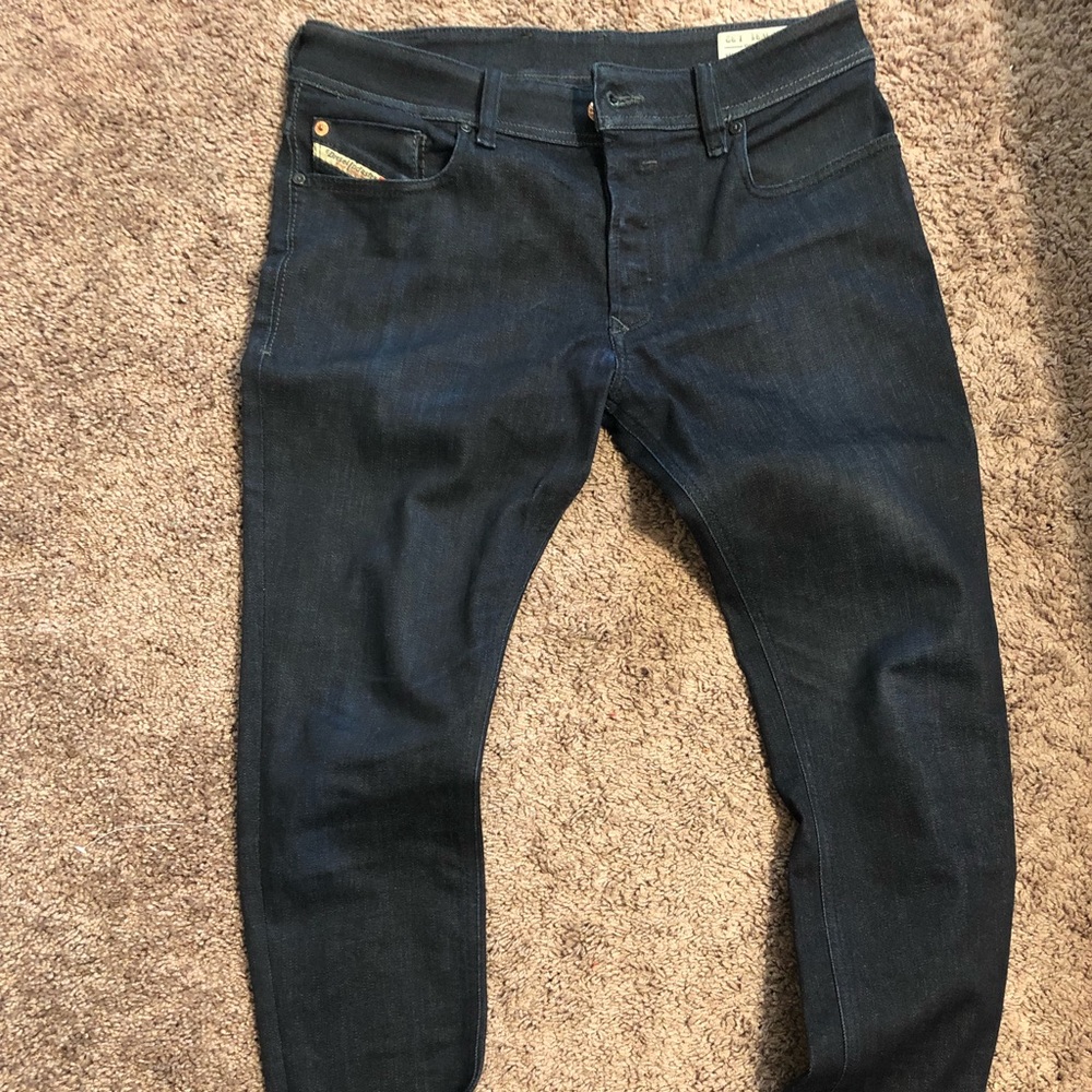 Used diesel sleeker skinny jeans